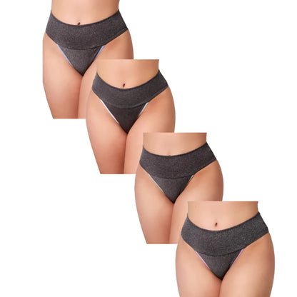 KIT Cinco Calcinha  Fitness Modeladora - Lominy