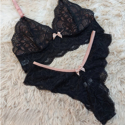Conjunto De Renda Sem Bojo
