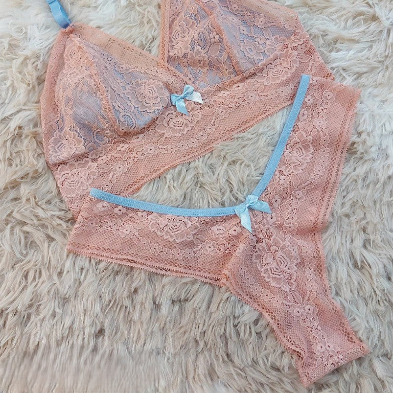 Conjunto De Renda Sem Bojo