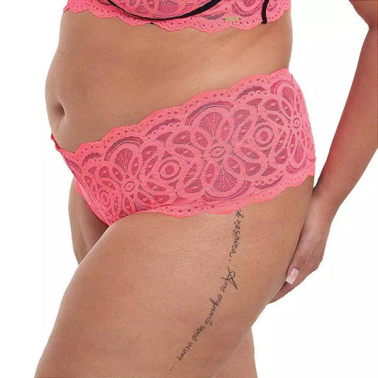 Kit Cinco Calcinhas Plus Size Caleçon Lingerie - Lominy