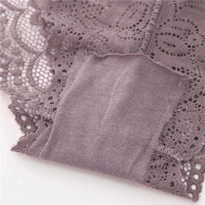 Kit Cinco Calcinhas Plus Size Caleçon Lingerie - Lominy