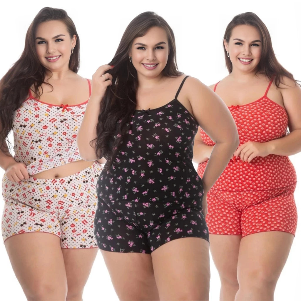Kit 3 Baby Doll Microfibra -  Lominy